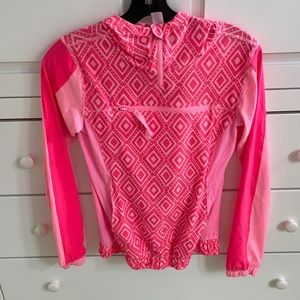 Ivivva windbreaker hoodie pink